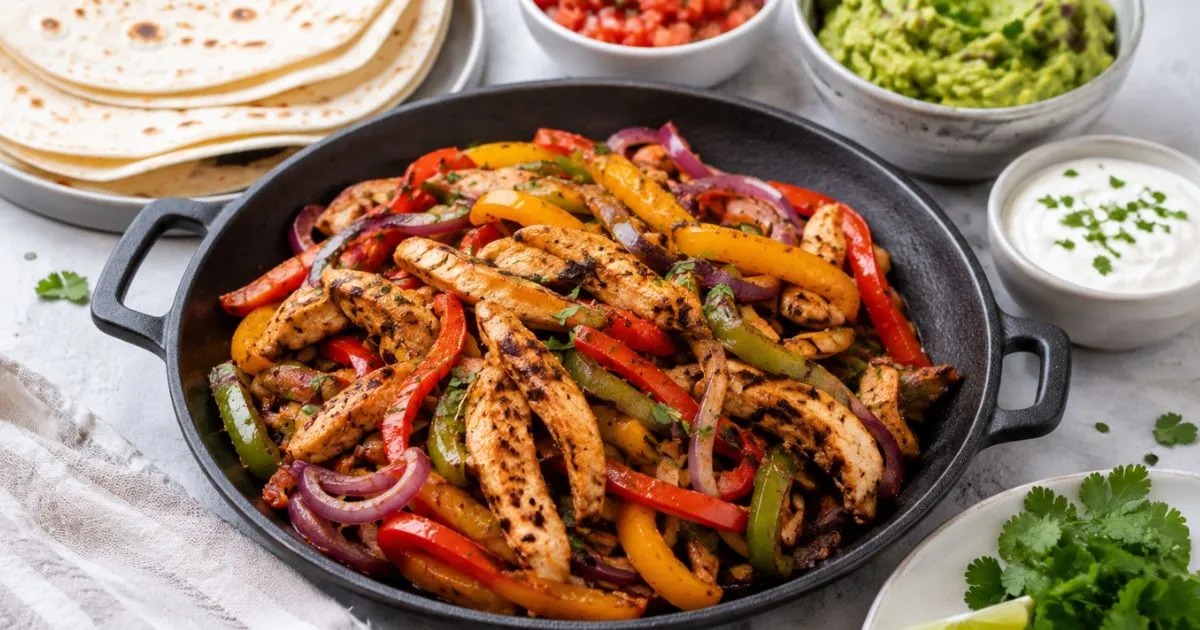 fajitas kyckling